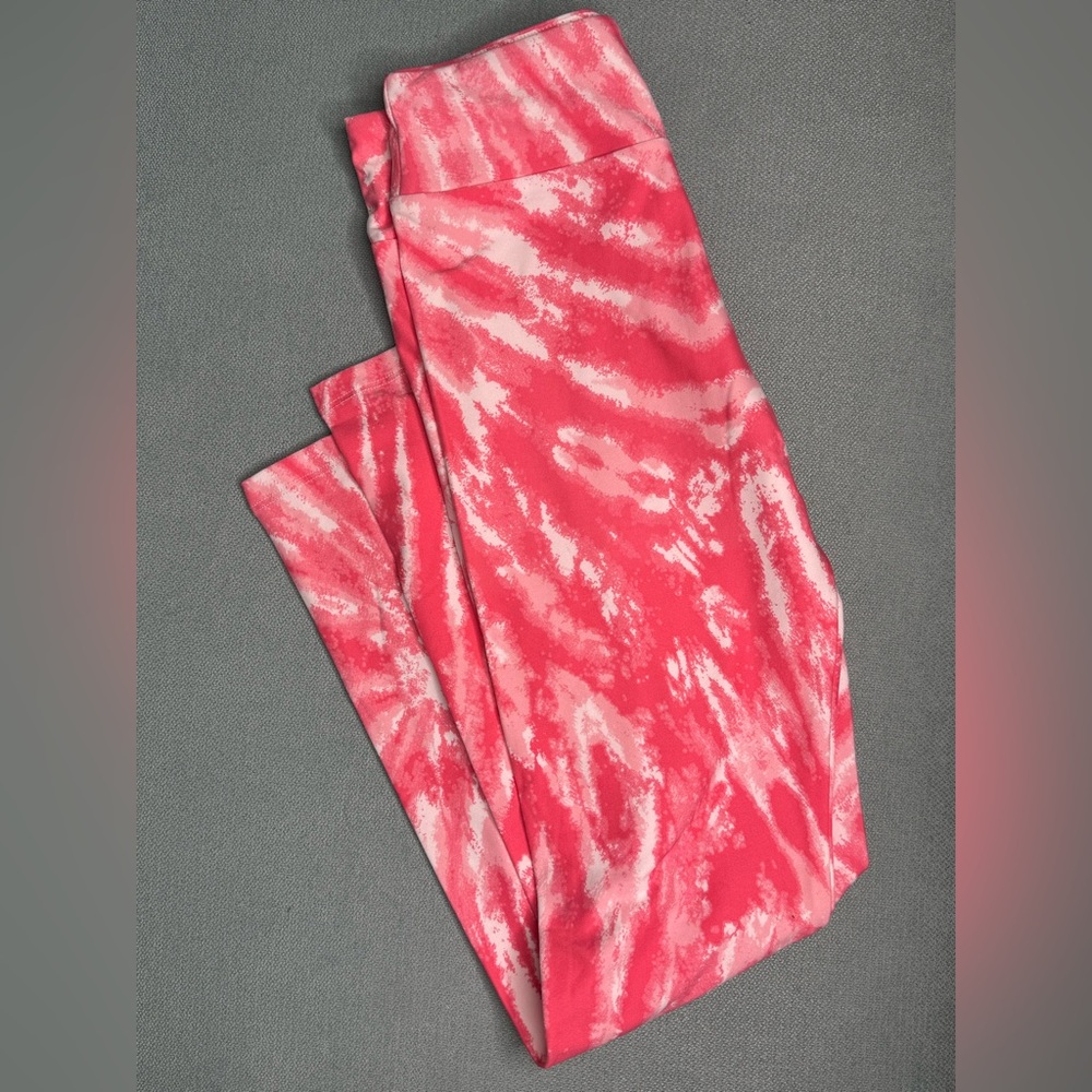 Lularoe Tween legging tie dyed pink BNWT